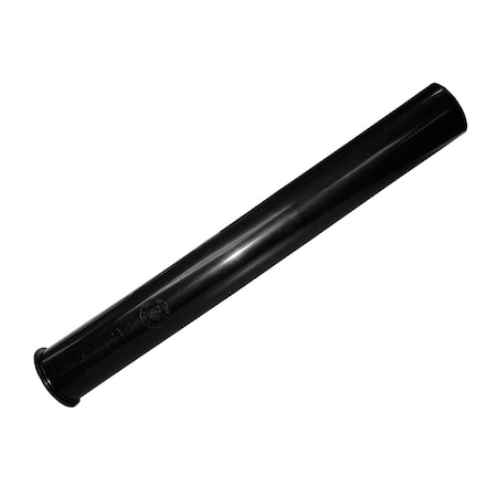 Jones Stephens 1-1/2in. x 12in. Black Plastic Flanged Tailpiece P39028